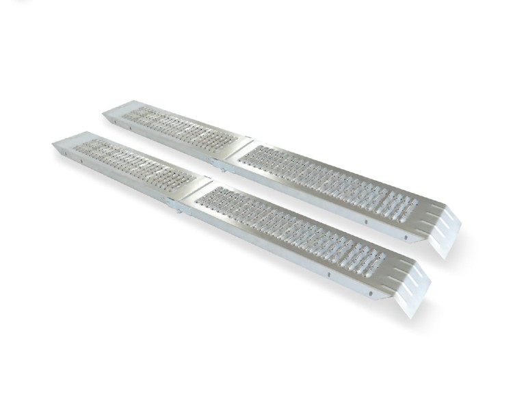 Zestaw 2 składanych ramp stalowych 188 cm, udźwig 400 kg