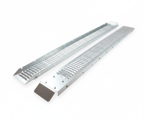 Zestaw 2 ramp stalowych 195 cm, udźwig 400 kg