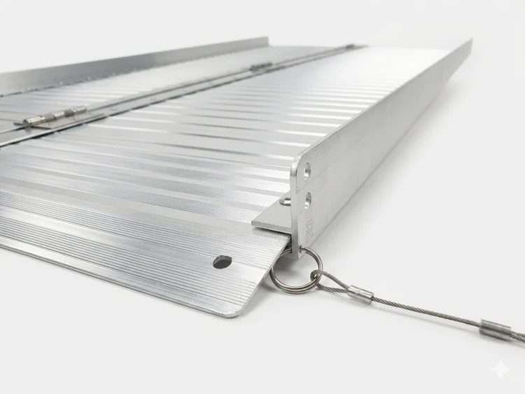 Najazd aluminiowy antyposlizgowy